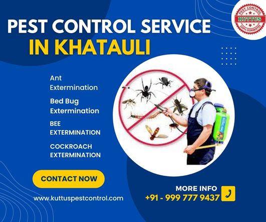 Commercial Pest Control Service in Khatauli